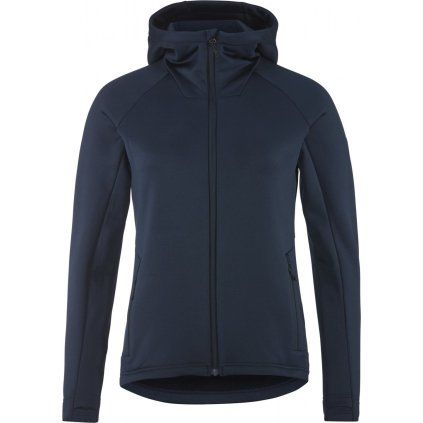 Dámská fleecová mikina CRAFT ADV Explore Power Fleece Hood - modrá (Velikost XS)