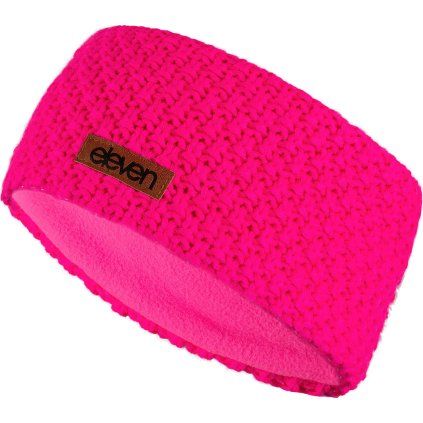Pletená čelenka ELEVEN Pink (Velikost UNI)