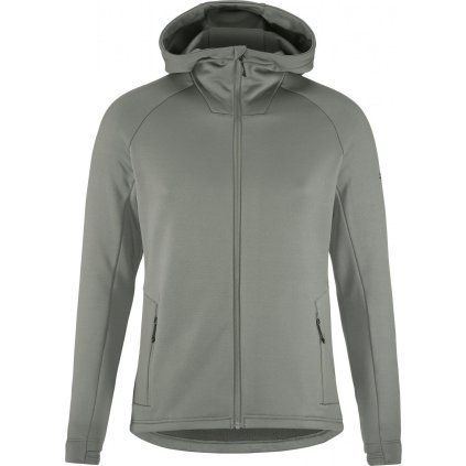 Pánská fleecová mikina CRAFT ADV Explore Power Fleece Hood - zelená (Velikost S)