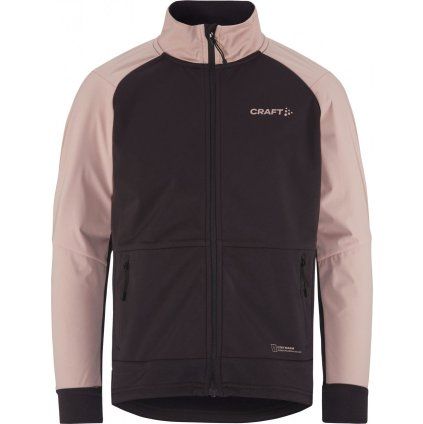 Dětská zateplená bunda CRAFT Core Warm XC Junior - fialová (Velikost 134)