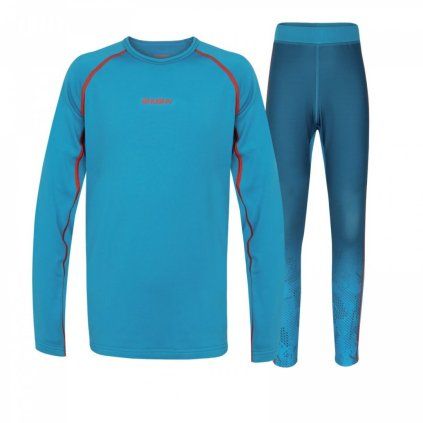 detske termopradlo husky active winter combo pack modra