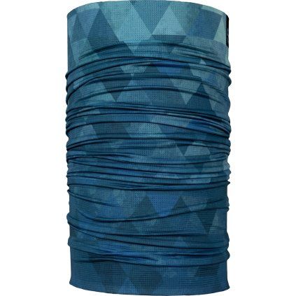 Multifunkční šátek ELEVEN Efez Tripeak Aqua (Velikost UNI)
