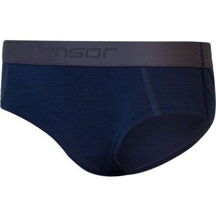 Dámské kalhotky SENSOR Merino Active deep blue (Velikost S, Barva modrá)