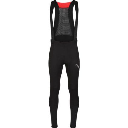 Pánské cyklistické kalhoty s kšandami PROGRESS Giro Winter Bib černé (Velikost S)