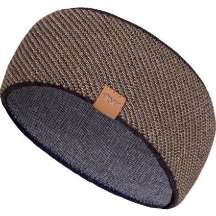 Pletená čelenka ELEVEN Slim Olive (Velikost UNI)