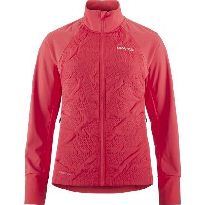 Dámská běžkařská bunda CRAFT ADV Nordic Training Speed 2 - červená (Velikost XS)