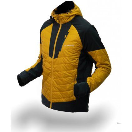 Pánská zimní bunda TRIMM MAROL mustard/ grafit black (Velikost S, Barva mustard/ grafit black)