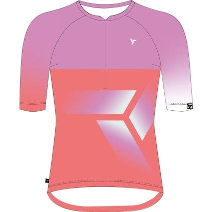 Dámský MTB dres SILVINI Stabina oranžová (Velikost XS)
