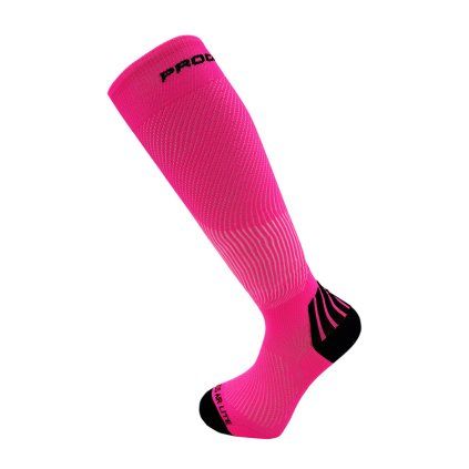 Kompresní podkolenky PROGRESS Compress Air Lite růžové (Velikost 35-38)