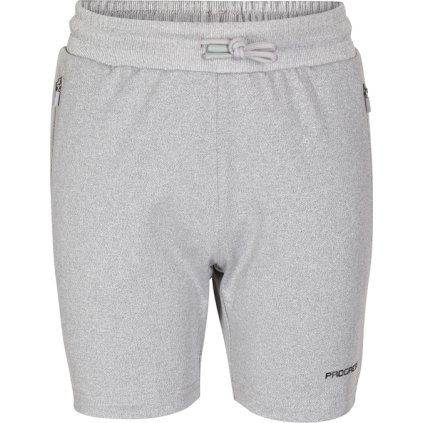 Chlapecké teplákové kraťasy PROGRESS Symbol Shorts šedý melír (Velikost 128/1)