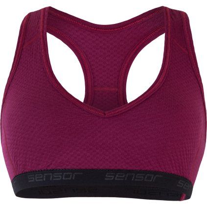 Dámská sportovní podrpsenka SENSOR Merino df fialová (Velikost M, Barva fialová)