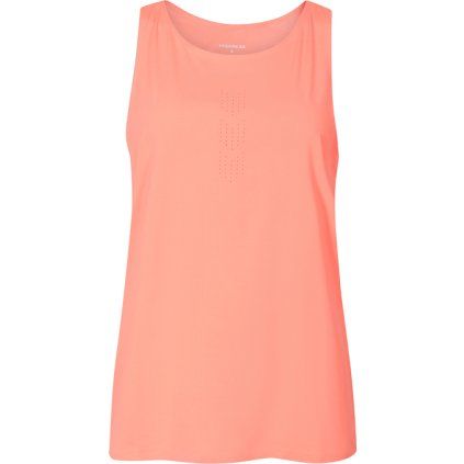 Dámské sportovní tílko PROGRESS Technica Singlet oranžové (Velikost S)