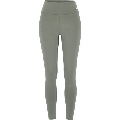Dámské funkční elastické kalhoty CRAFT Collective 7/8 Tights - zelená (Velikost XS)
