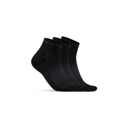 Funkční ponožky CRAFT CORE Dry Mid 5-pack - černá (Velikost 34-36)