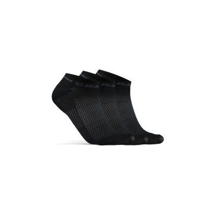 Funkční ponožky CRAFT CORE Dry Shaftless 5-pack - černá (Velikost 34-36)