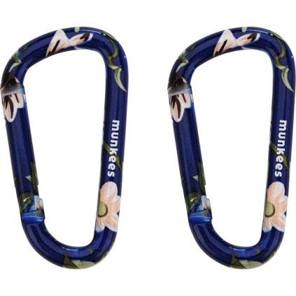 Karabina Flower Blue S - 2 kusy