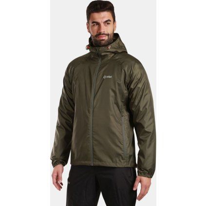 Unisex nepromokavá bunda KILPI Jaluu zelená (Velikost L)