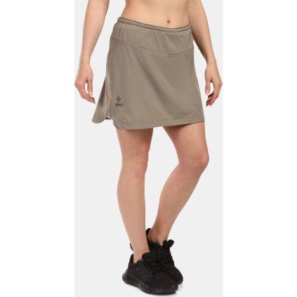 Dámská outdoorová sukně KILPI Nina khaki (Velikost 34)