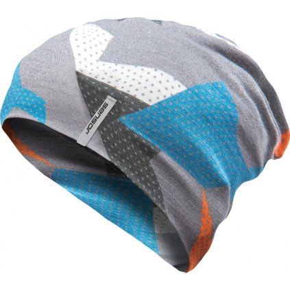Unisex merino čepice SENSOR Impress modrá (Velikost L, Barva modrá)