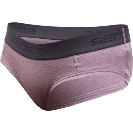 Dámské merino kalhotky SENSOR DF růžové (Velikost XL, Barva fialová)