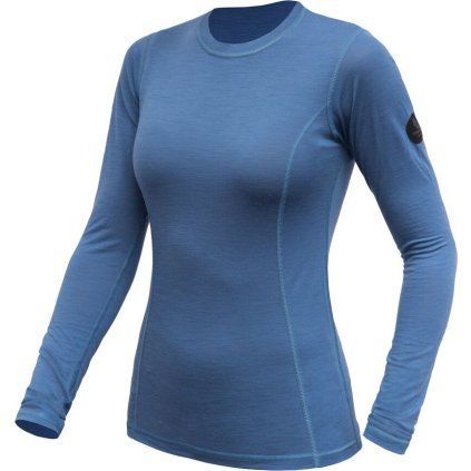 Dámské merino triko SENSOR Air modré (Velikost XL, Barva modrá)