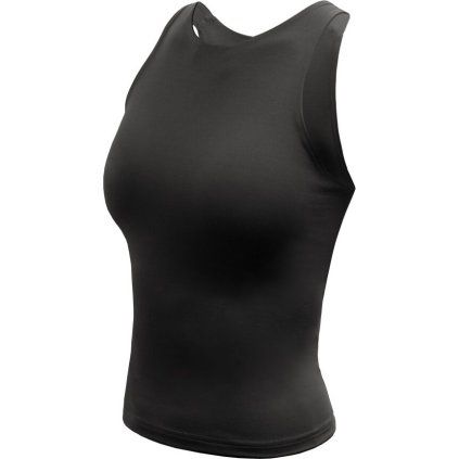 Dámský funkční crop top SENSOR Infinity Eco černý (Velikost S, Barva černá)