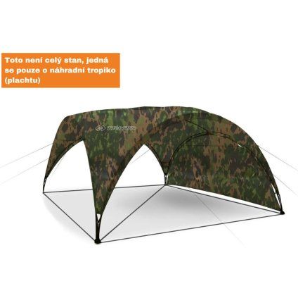 Plachta ke stanu TRIMM Party Camo M05 zelená (Barva camo M05, Velikost uni)