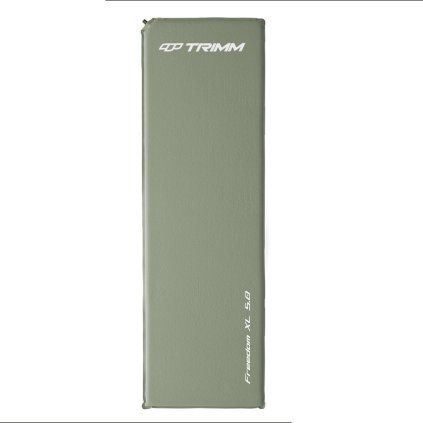 Samonafukovací karimatka TRIMM Freedom XL olivová (Barva olive, Velikost 200x66x5 cm)