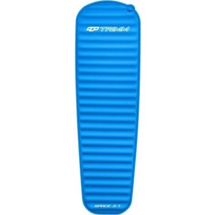 Samonafukovací karimatka TRIMM Space 3.7 modrá (Barva steel blue, Velikost 185x56x3,7 cm)