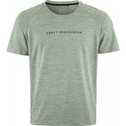 Pánský cyklodres CRAFT ADV Gravel - zelená (Velikost M)