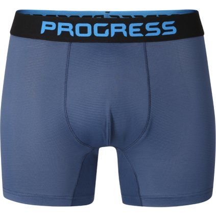 Pánské funkční boxerky PROGRESS TX SKN modré (Velikost M)