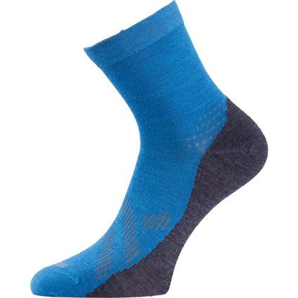 Unisex merino ponožky LASTING Fwt modré (Velikost L)