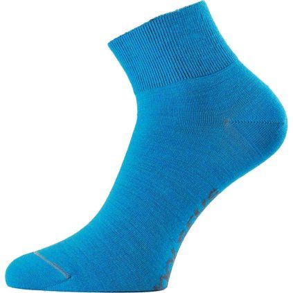 Unisex merino ponožky LASTING Fwe modré (Velikost L)