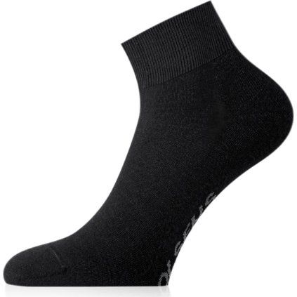 Merino ponožky LASTING Fwp černé (Velikost L)