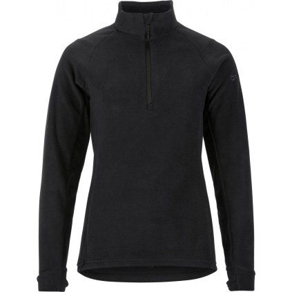 Dámská fleecová mikina CRAFT CORE Explore Fleece - černá (Velikost XS)