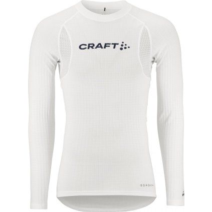 Pánské termo triko CRAFT Active Extreme X LS - bílá (Velikost S)