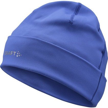Funkční čepice CRAFT CORE Essence - modrá (Velikost S-M)
