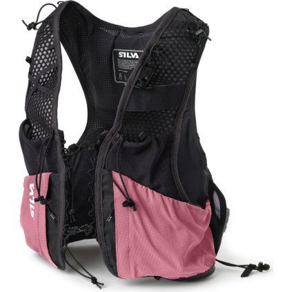Běžecká vesta SILVA Strive 5 Rose XS - růžová (Velikost XS)