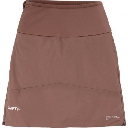Dámská běžkařská sukně CRAFT ADV Nordic Training Insulate - červená (Velikost XS)