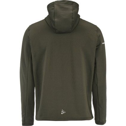 Pánská sportovní bunda CRAFT SubZ Light Hood - zelená (Velikost S)
