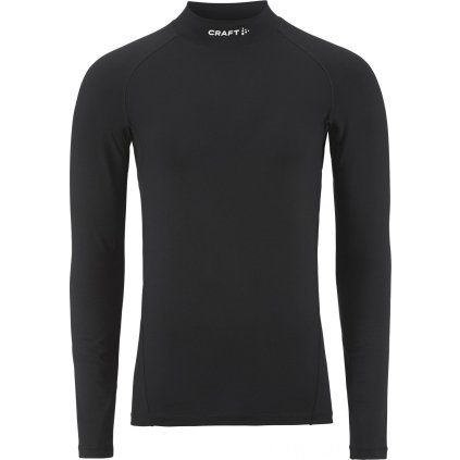 Pánské funkční triko CRAFT Flow Thermal MN LS - černá (Velikost S)