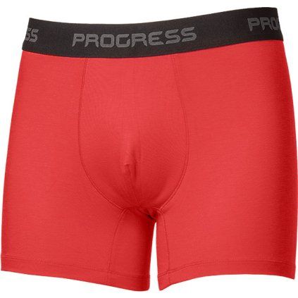 Pánské funkční boxerky PROGRESS CC SKN terakota (Velikost M)