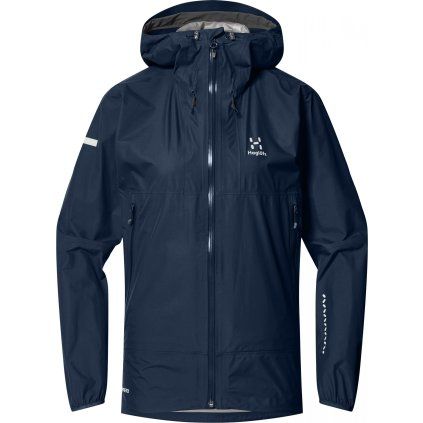 Dámská lehká sportovní bunda Haglöfs L.I.M GTX - tmavě modrá (Velikost XS)