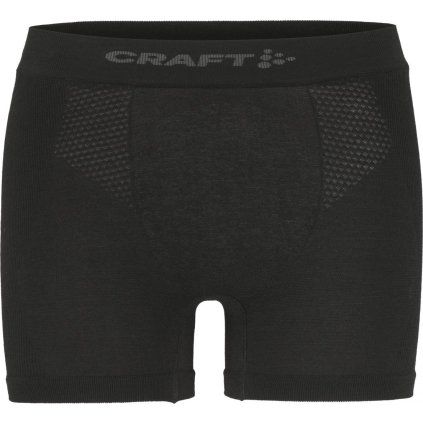 Pánské boxerky CRAFT Wool Seamless 3" - černá (Velikost XS-S)