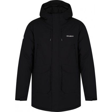 Pánský hardshellový kabát HUSKY Narvik černý (Velikost S)