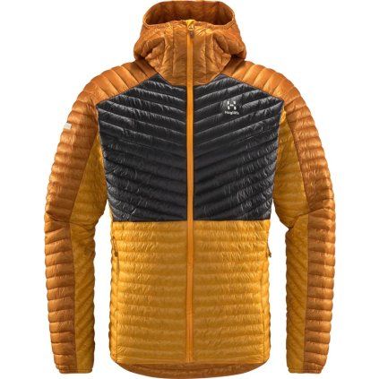 Pánská lehká bunda Haglöfs L.I.M Mimic Hood - žlutá (Velikost S)