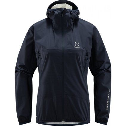 Dámská outdoorová bunda Haglöfs L.I.M Proof - tmavě modrá (Velikost XS)