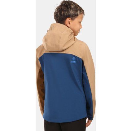 Dětská softshellová bunda KILPI Ravio modrá (Velikost 110)