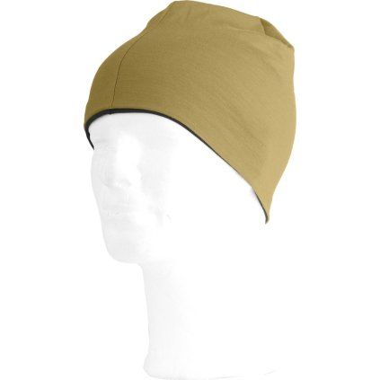 Merino čepice LASTING Bony písková/šedá (Velikost L/XL)