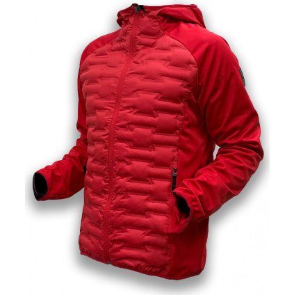 Dámská softshellová bunda TRIMM Erwi Hard Lady red/červená (Barva red, Velikost XS)